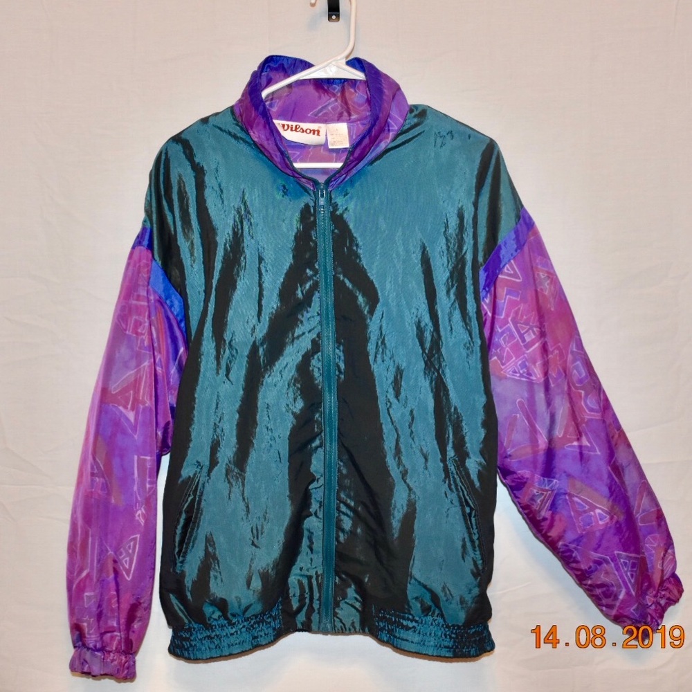 Vintage Wilson Zip Up Jacket